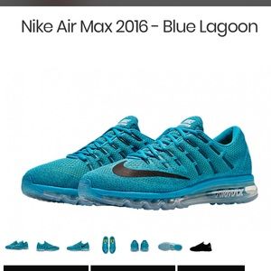 Women’s Nike Air Max Black-Blue Lagoon